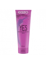 Согревающий лубрикант на водной основе Egzo Yes - 50 мл. - EGZO - купить с доставкой в Майкопе