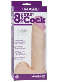 Ультрареалистичная насадка для трусиков Vac-U-Lock 8  ULTRASKYN Cock - 20,57 см. - Doc Johnson - купить с доставкой в Майкопе