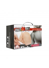Вагина и попка с вибрацией CRAZY BULL - Baile - в Майкопе купить с доставкой