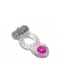 Прозрачное эрекционное кольцо Rings Ringer - Lola Games - в Майкопе купить с доставкой