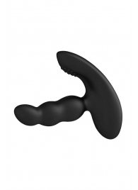 Черный силиконовый стимулятор простаты Levett Nitoc с пультом ДУ - Levett - в Майкопе купить с доставкой