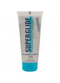 Интимная смазка на водной основе Superglide - 100 мл. - HOT - купить с доставкой в Майкопе