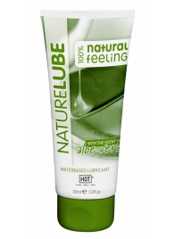 Смазка на водной основе с алоэ вера Nature Lube - 30 мл. - HOT - купить с доставкой в Майкопе