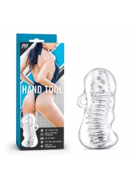 Прозрачный мастурбатор M for Men Hand Tool - Blush Novelties - в Майкопе купить с доставкой
