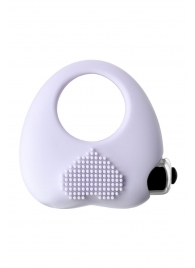 Белое виброкольцо для продления полового акта JOS MOYS - JOS - в Майкопе купить с доставкой