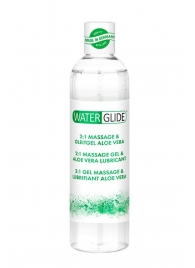 Гель-смазка 2-в-1 MASSAGE   LUBRICANT ALOE VERA - 300 мл. - Waterglide - купить с доставкой в Майкопе
