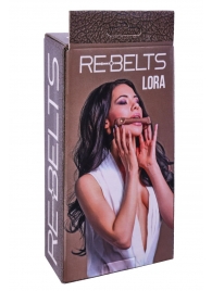 Кляп-трензель Lora с металлическими кольцами - Rebelts - купить с доставкой в Майкопе