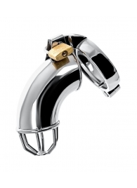 Серебристый мужской пояс верности TOYFA Metal - ToyFa - купить с доставкой в Майкопе