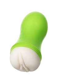 Мастурбатор-вагина A-Toys в зеленой колбе - A-toys - в Майкопе купить с доставкой