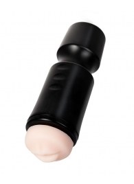 Мастурбатор-ротик A-Toys в черной колбе - A-toys - в Майкопе купить с доставкой