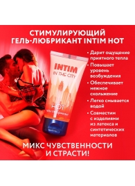 Стимулирующий гель-лубрикант Intim Hot - 60 гр. - Биоритм - купить с доставкой в Майкопе