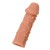 Телесная реалистичная насадка KOKOS Extreme Sleeve 06 с дополнительной стимуляцией - 12,7 см. - KOKOS - в Майкопе купить с доставкой