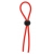 Красное эрекционное лассо с одной бусиной-утяжкой STRETCHY THIN LASSO - Dream Toys - в Майкопе купить с доставкой