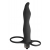 Черная вибронасадка для двойного проникновения Flirtini - 15,9 см. - Lola Games - купить с доставкой в Майкопе