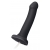 Черный фаллос с имитацией эякуляции Silicon Cum Dildo L - 19,6 см. - Strap-on-me - купить с доставкой в Майкопе