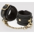 Черные наручники Bound to You Faux Leather Wrist Cuffs - Fifty Shades of Grey - купить с доставкой в Майкопе