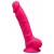 Розовый фаллоимитатор-реалистик Premium Dildo 7  Model 1 Premium - 17,5 см. - Adrien Lastic