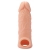 Телесная насадка EXTENDER WITH BALL STRAP 5.5 - 14 см. - Dream Toys - в Майкопе купить с доставкой