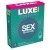 Ребристые презервативы LUXE Royal Sex Machine - 3 шт. - Luxe - купить с доставкой в Майкопе