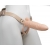 Телесный фаллопротез MEN STYLE с анальным стимулятором - 17,5 см. - LOVETOY (А-Полимер) - купить с доставкой в Майкопе