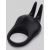 Черное эрекционное виброкольцо Sensation Rechargeable Vibrating Rabbit Love Ring - Fifty Shades of Grey - в Майкопе купить с доставкой