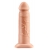 Телесный реалистичный фаллоимитатор с полостью Silicone Hollow Extension - 20 см. - Pipedream - купить с доставкой в Майкопе