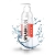 Возбуждающий гель-лубрикант SPLASHGLIDE HOT STIMULATIVE - 330 мл. - Splashglide - купить с доставкой в Майкопе