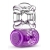 Фиолетовое эрекционное виброкольцо One Night Stand Vibrating C-Ring - Blush Novelties - в Майкопе купить с доставкой