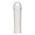 Текстурированная насадка на пенис Clear Textured Penis Enhancing Sleeve Extension - 16,5 см. - BlueLine - в Майкопе купить с доставкой