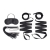 Эротический набор 4PC Bondage Bed Strap   Flogger Kit - Lux Fetish - купить с доставкой в Майкопе