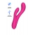 Розовый вибратор-кролик Osci 3 с функцией нагрева - 21 см. - Lovense