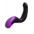 Черно-фиолетовый вибромассажёр простаты Hyper-Pulse P-Spot Massager - Pipedream - в Майкопе купить с доставкой