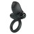 Черное эрекционное кольцо с вибрацией Adrien - Baile - в Майкопе купить с доставкой