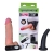 Страпон с 2 насадками и вибрацией UniStrap - 19 и 12 см. - LOVETOY (А-Полимер) - купить с доставкой в Майкопе