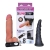 Страпон с 2 насадками и вибрацией UniStrap - 20 и 18 см. - LOVETOY (А-Полимер) - купить с доставкой в Майкопе