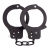 Чёрные наручники из листового металла BONDX METAL CUFFS BLACK - Dream Toys - купить с доставкой в Майкопе