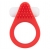 Красное эрекционное кольцо LIT-UP SILICONE STIMU RING 1 RED - Dream Toys - в Майкопе купить с доставкой