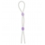 Прозрачное эрекционное кольцо-лассо SILICONE LASSO COCK RING DUAL BEADS - NMC - в Майкопе купить с доставкой
