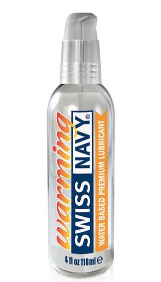 Разогревающий лубрикант на водной основе Swiss Navy Warming Lube - 118 мл. - Swiss navy - купить с доставкой в Майкопе