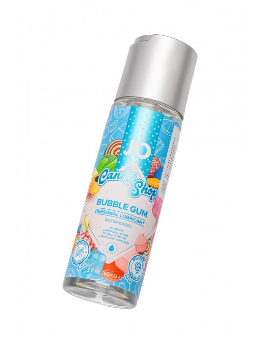 Смазка на водной основе Candy Shop Bubblegum с ароматом жвачки - 60 мл. - System JO - купить с доставкой в Майкопе