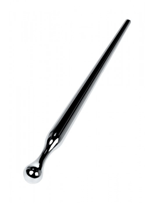 Серебристый уретральный плаг-игла TOYFA Metal - 10 см. - ToyFa - купить с доставкой в Майкопе