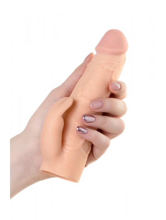 Телесная насадка Toyfa XLover для увеличения размера - 16,8 см. - ToyFa - в Майкопе купить с доставкой