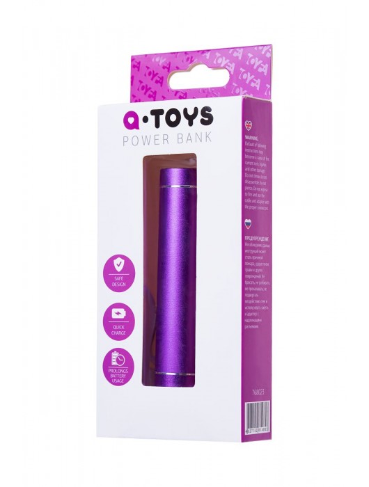 Портативное зарядное устройство A-toys 2400 mAh microUSB - A-toys - купить с доставкой в Майкопе