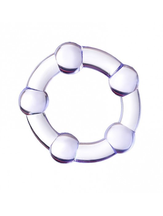 Фиолетовое эрекционное кольцо A-Toys - A-toys - в Майкопе купить с доставкой