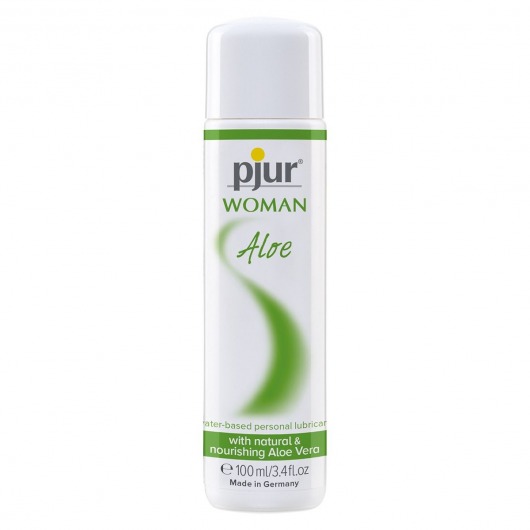 Лубрикант на водной основе pjur WOMAN Aloe - 100 мл. - Pjur - купить с доставкой в Майкопе