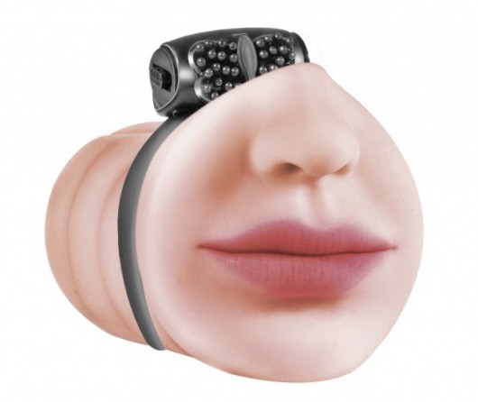 Мастурбатор-ротик с виброкольцом Satisfaction Beloved - Lola Games - в Майкопе купить с доставкой