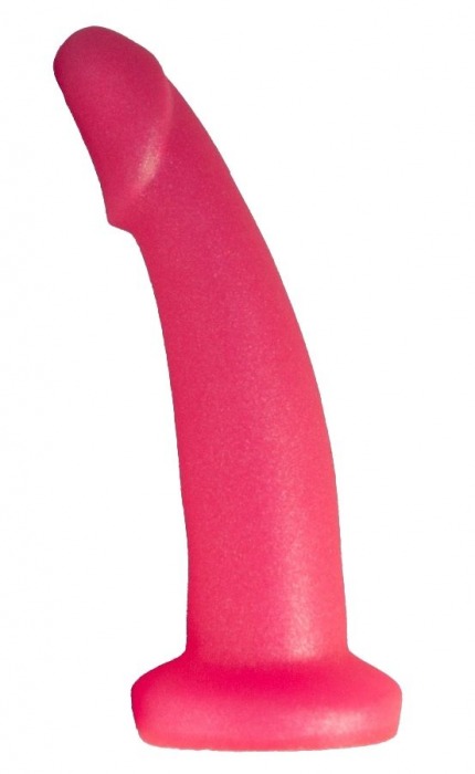 Розовый плаг-массажёр для простаты - 13,5 см. - LOVETOY (А-Полимер) - в Майкопе купить с доставкой