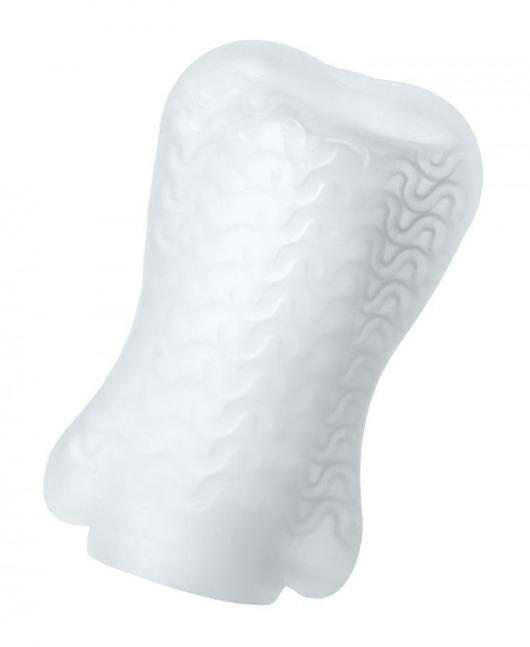 Белый мастурбатор A-Toys Pocket Wavy - A-toys - в Майкопе купить с доставкой