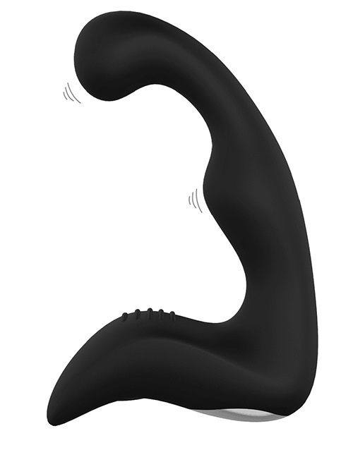 Чёрный перезаряжаемый массажёр простаты BOOTY PLEASER - Dream Toys - в Майкопе купить с доставкой