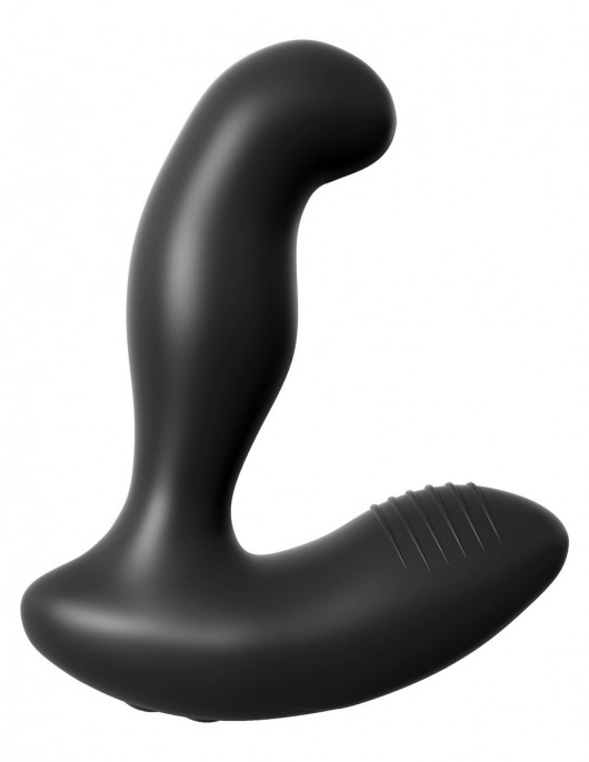 Черный массажер простаты Electro Stim Prostate Vibe с электростимуляцией - 13,3 см. - Pipedream - купить с доставкой в Майкопе